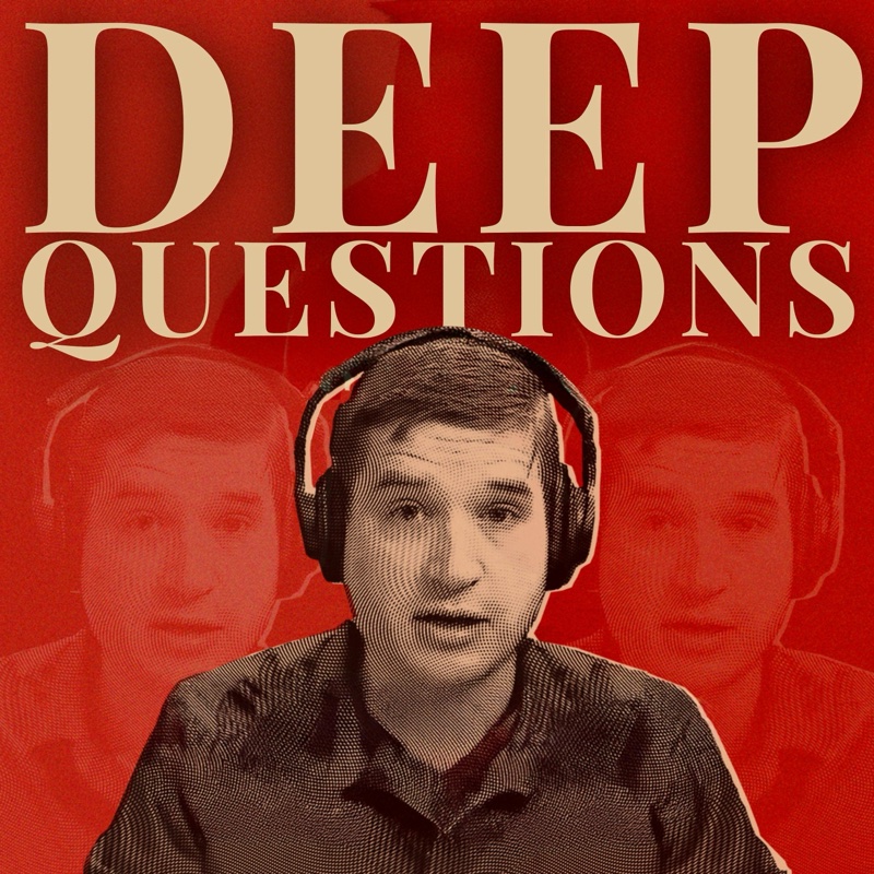 Podcast cover art for Deep Questions with Cal Newport, hosted by Cal Newport